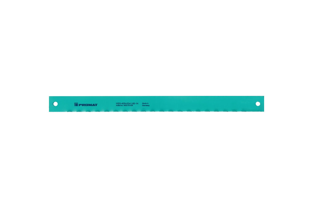 Maschinensägeblatt L550xB45xS2,25mm HSS Loch D.10,5mm ZpZ 4 Kasto PROMAT Maschinensägeblatt L550xB45xS2,25mm HSS Loch D.10,5mm ZpZ 4 Kasto PROMAT