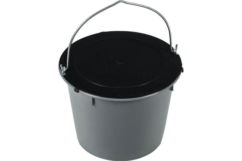 Deckel schwarz ID 310mm Recycling Kunststoff JOPA