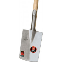Gärtnerspaten IDEAL m.Eschen T Stiel 285x185 180mm IDEAL