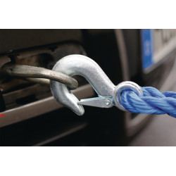 Auto Abschleppseil 4000kg PP Schwerlasthaken Haken L.400cm D.20mm HP AUTOZUBEHÖR