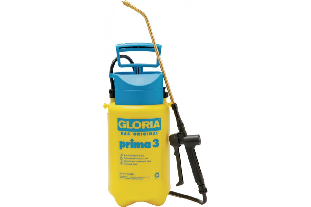 Drucksprühgerät Prima 3 Füllinhalt 3l 3bar Perbunan (NBR) G.1,24kg GLORIA Drucksprühgerät Prima 3 Füllinhalt 3l 3bar Perbunan (NBR) G.1,24kg GLORIA