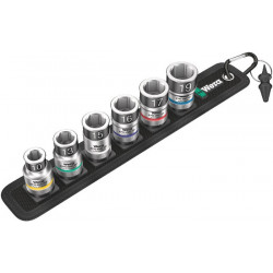 Steckschlüsselsatz Belt C 1 Zyklop 7 tlg.1 2 Zoll 10 19mm f.a6 KT. Schr.WERA Steckschlüsselsatz Belt C 1 Zyklop 7 tlg.1 2 Zoll 10 19mm f.a6 KT. Schr.WERA