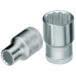 Steckschlüsseleinsatz D 19 1 2 Zoll 12 kant SW 19mm L.40mm GEDORE Steckschlüsseleinsatz D 19 1 2 Zoll 12 kant SW 19mm L.40mm GEDORE