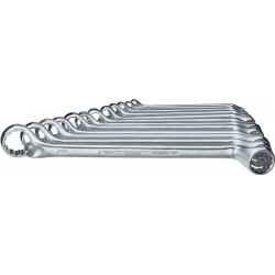 Doppelringschlüsselsatz 2 120 12 tlg.SW 6 32mm tief gekr.GEDORE