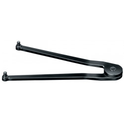Verstellbarer Stirnlochschlüssel 758 f.Lochabstand 14 100mm Zapfen Ø 5,9mm AMF