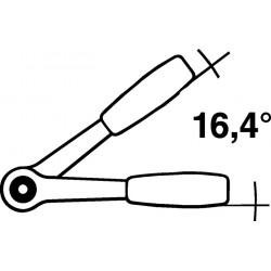 Ratschenringschlüssel 25 17x19mm 12 KT.L.205mm Anz.Z.22 STAHLWILLE Ratschenringschlüssel 25 17x19mm 12 KT.L.205mm Anz.Z.22 STAHLWILLE