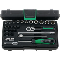 Steckschlüsselsatz 40 23 6 29 tlg.1 4 Zoll SW 5 14mm Z.22 6KT STAHLWILLE