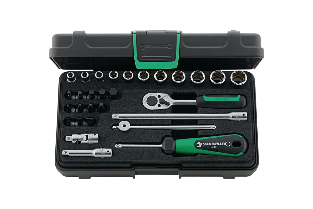 Steckschlüsselsatz 40 23 6 29 tlg.1 4 Zoll SW 5 14mm Z.22 6KT STAHLWILLE
