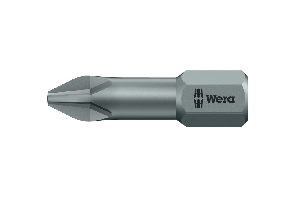 Bit 851 1 TZ 1 4 Zoll PH 3 L.25mm Torsionszone,zähh.WERA Bit 851 1 TZ 1 4 Zoll PH 3 L.25mm Torsionszone,zähh.WERA