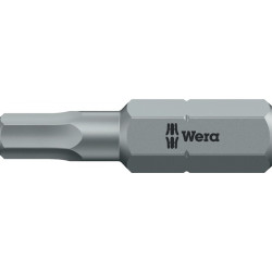 Bit 840 1 Z 1 4 Zoll 2,0mm L.25mm zähhart,HEX Plus WERA Bit 840 1 Z 1 4 Zoll 2,0mm L.25mm zähhart,HEX Plus WERA