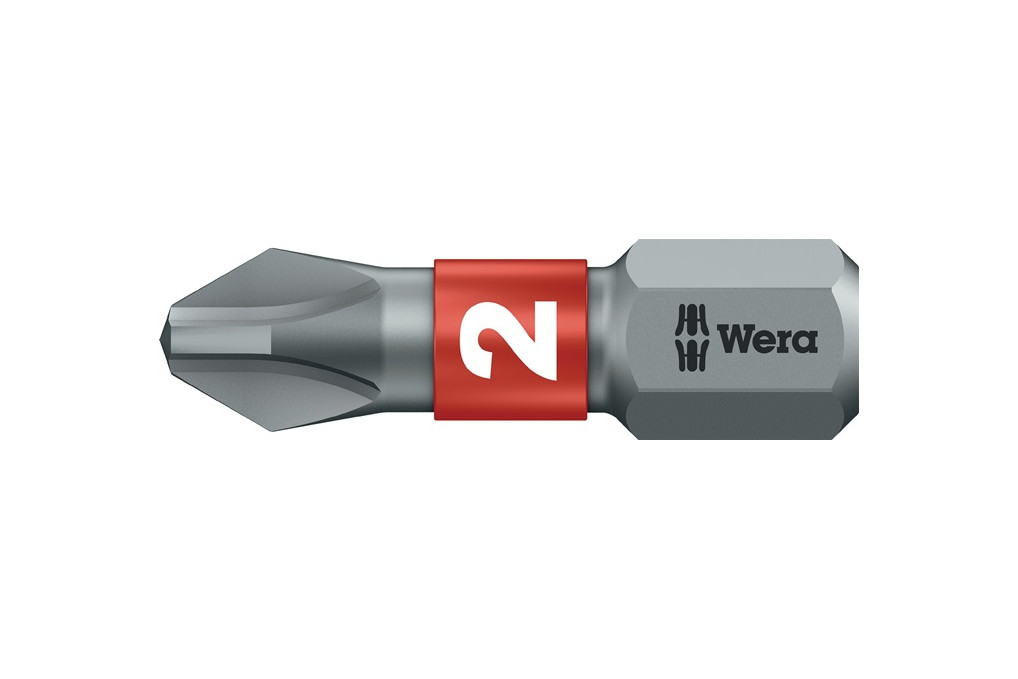 Bit 851 1 BTZ 1 4 Zoll PH 2 L.25mm BiTorsion,zähh.WERA