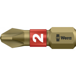 Bit 851 1 BTH 1 4 Zoll PH 2 L.25mm BiTorsion,extrahart WERA Bit 851 1 BTH 1 4 Zoll PH 2 L.25mm BiTorsion,extrahart WERA