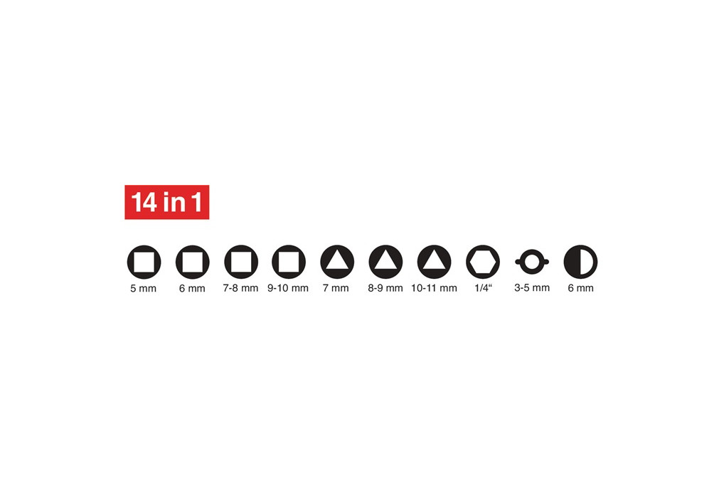 Doppel Schaltschrankschlüssel SuBMaster 9 in 1 14 Funktionen m.Karab.h.an Kette Doppel Schaltschrankschlüssel SuBMaster 9 in 1 14 Funktionen m.Karab.h.an Kette