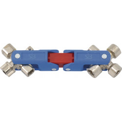 Doppel Schaltschrankschlüssel SuBMaker Quadro Plus 14 Funktionen Bitaufn. Doppel Schaltschrankschlüssel SuBMaker Quadro Plus 14 Funktionen Bitaufn.