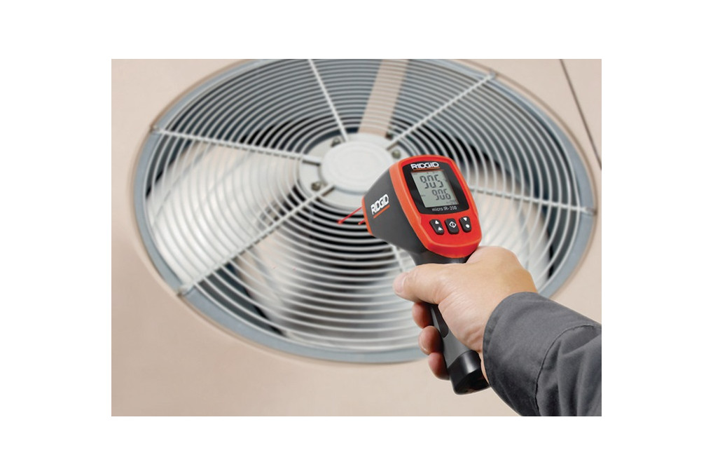 Infrarotthermometer micro IR 200 50 b.1200GradC ± 1Grad C 1x9V Block RIDGID Infrarotthermometer micro IR 200 50 b.1200GradC ± 1Grad C 1x9V Block RIDGID