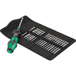 Bitsortiment KK Turbo Imperial 1 19 tlg.Schlitz PH TORX® 6Kt. 4Kt.WERA Bitsortiment KK Turbo Imperial 1 19 tlg.Schlitz PH TORX® 6Kt. 4Kt.WERA