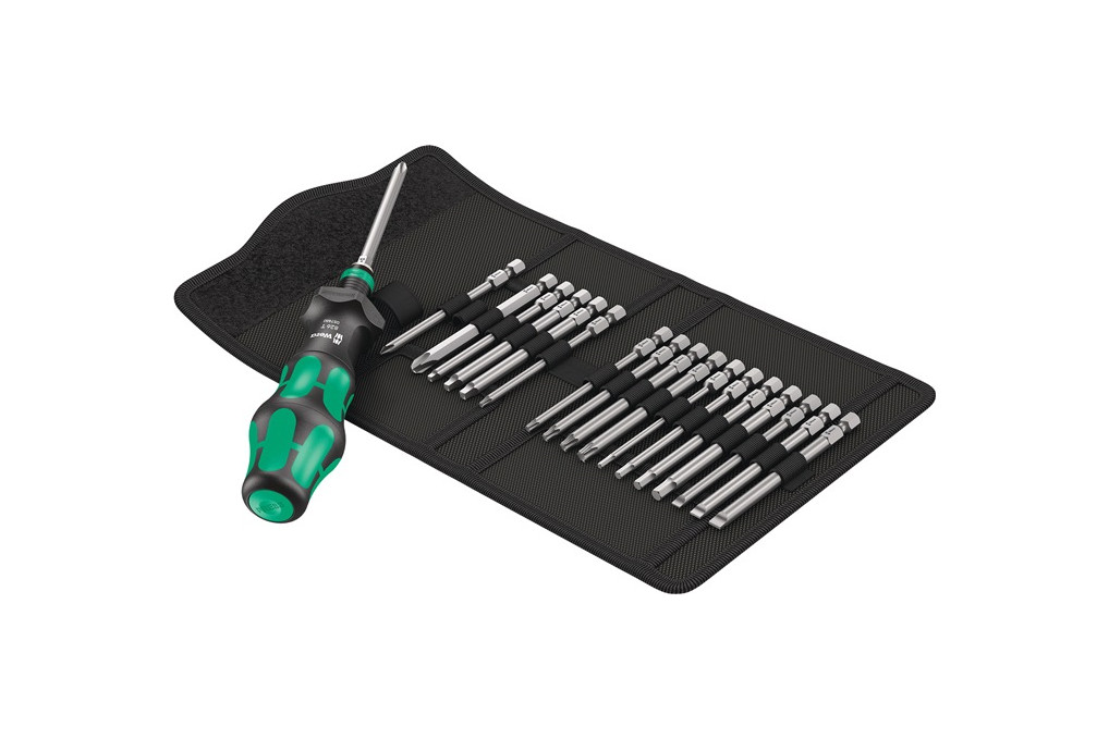 Bitsortiment KK Turbo Imperial 1 19 tlg.Schlitz PH TORX® 6Kt. 4Kt.WERA Bitsortiment KK Turbo Imperial 1 19 tlg.Schlitz PH TORX® 6Kt. 4Kt.WERA