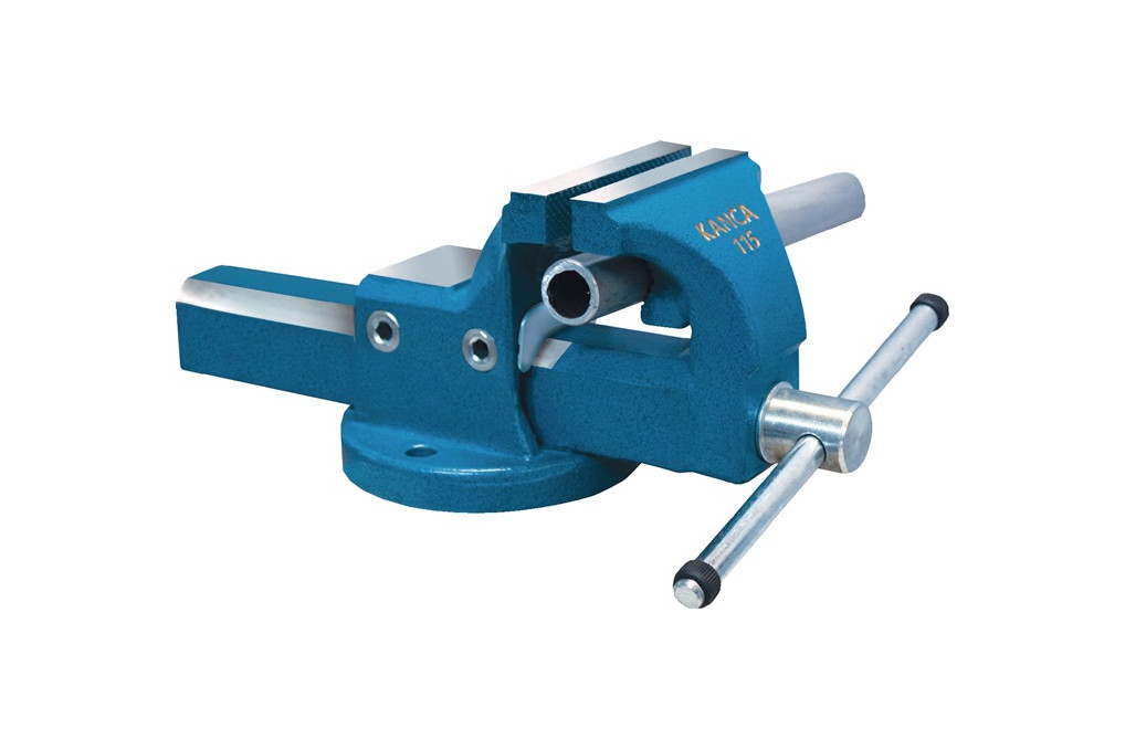Parallelschraubstock Fortissimo Fix Backen B.115mm Spann W.140mm geschm.KANCA Parallelschraubstock Fortissimo Fix Backen B.115mm Spann W.140mm geschm.KANCA