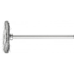 Minirundbürste RBU 2202 3 ST 0,10 D22xB2xL6mm STA PFERD Minirundbürste RBU 2202 3 ST 0,10 D22xB2xL6mm STA PFERD