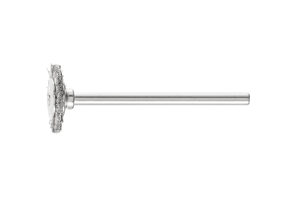 Minirundbürste RBU 1602 3 INOX 0,10 D16xB2xL3mm VA PFERD Minirundbürste RBU 1602 3 INOX 0,10 D16xB2xL3mm VA PFERD