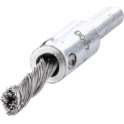 Pinselbürste D.10mm Schaft 6mm Drahtstärke 0,25mm STA 4500min ¹ LESSMANN Pinselbürste D.10mm Schaft 6mm Drahtstärke 0,25mm STA 4500min ¹ LESSMANN