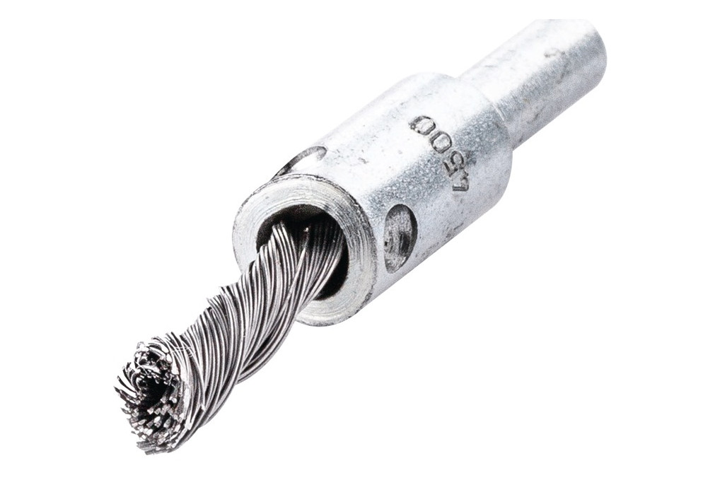 Pinselbürste D.10mm Schaft 6mm Drahtstärke 0,25mm STA 4500min ¹ LESSMANN Pinselbürste D.10mm Schaft 6mm Drahtstärke 0,25mm STA 4500min ¹ LESSMANN