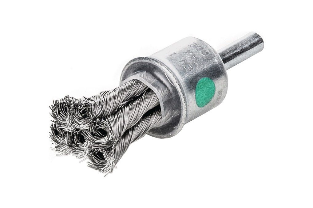 Pinselbürste D.22mm Drahtstärke 0,35mm VA LESSMANN Pinselbürste D.22mm Drahtstärke 0,35mm VA LESSMANN