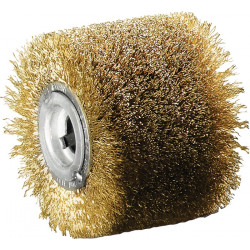 Satinierwalze Litzendraht Ø100xB70mm 19,2mm LESSMANN Satinierwalze Litzendraht Ø100xB70mm 19,2mm LESSMANN