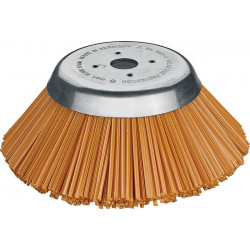 Kegelbürste HFB D.180mm Bohr.20,0mm PES 10mm 10000min ¹ LESSMANN Kegelbürste HFB D.180mm Bohr.20,0mm PES 10mm 10000min ¹ LESSMANN