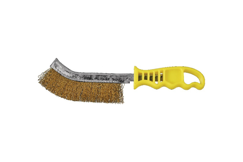 Drahtbürste L.265mm MS 0,3mm 1 reihig PROMAT Drahtbürste L.265mm MS 0,3mm 1 reihig PROMAT