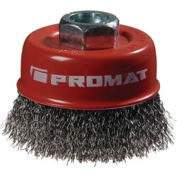 Topfbürste D.80mm Drahtstärke 0,3mm STA 8500min ¹ PROMAT Topfbürste D.80mm Drahtstärke 0,3mm STA 8500min ¹ PROMAT