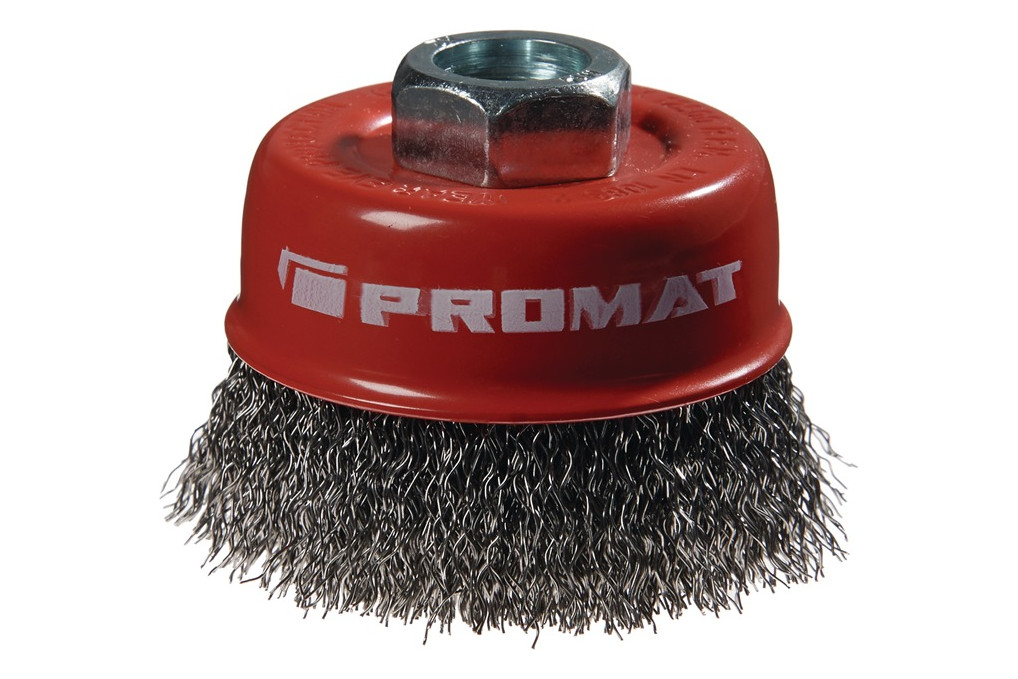 Topfbürste D.80mm Drahtstärke 0,3mm STA 8500min ¹ PROMAT Topfbürste D.80mm Drahtstärke 0,3mm STA 8500min ¹ PROMAT