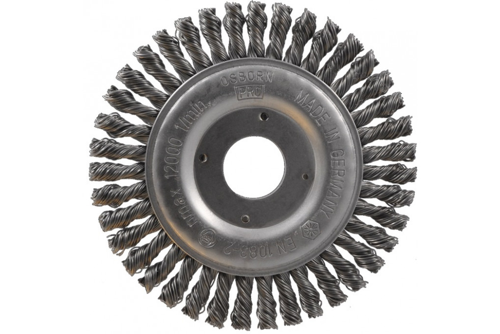 Pipelinebürste D.178mm Drahtstärke 0,5mm STA 6mm 12000min ¹ OSBORN Pipelinebürste D.178mm Drahtstärke 0,5mm STA 6mm 12000min ¹ OSBORN