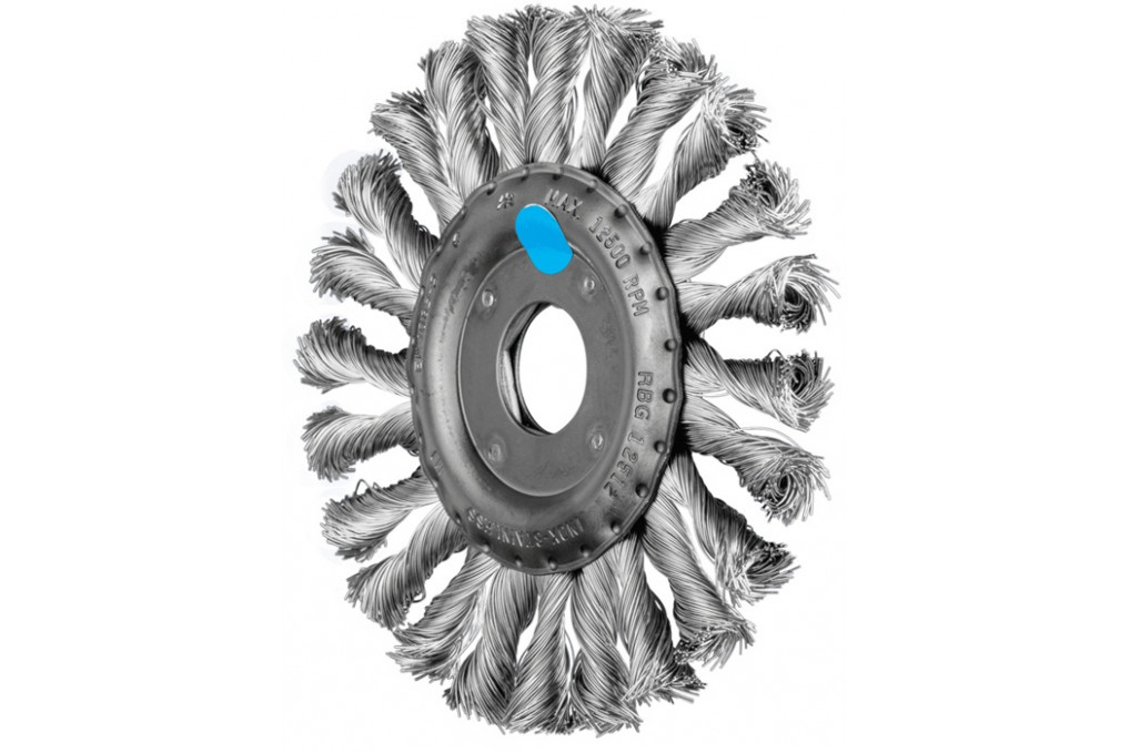 Rundbürste RBG 12512 22,2 CT INOX 0,35 D.125mm Drahtstärke 0,35mm VA 12mm Rundbürste RBG 12512 22,2 CT INOX 0,35 D.125mm Drahtstärke 0,35mm VA 12mm