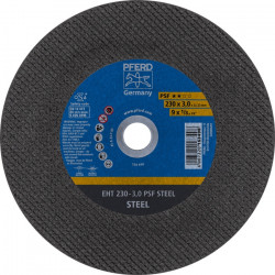 Trennscheibe PSF STEEL D230x3mm ger.STA Bohr.22,23mm PFERD Trennscheibe PSF STEEL D230x3mm ger.STA Bohr.22,23mm PFERD