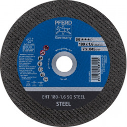 Trennscheibe SG STEEL D180x1,6mm ger.STA Bohr.22,23mm PFERD Trennscheibe SG STEEL D180x1,6mm ger.STA Bohr.22,23mm PFERD