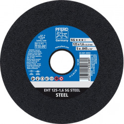 Trennscheibe SG STEEL D125x1,6mm ger.STA Bohr.22,23mm PFERD Trennscheibe SG STEEL D125x1,6mm ger.STA Bohr.22,23mm PFERD