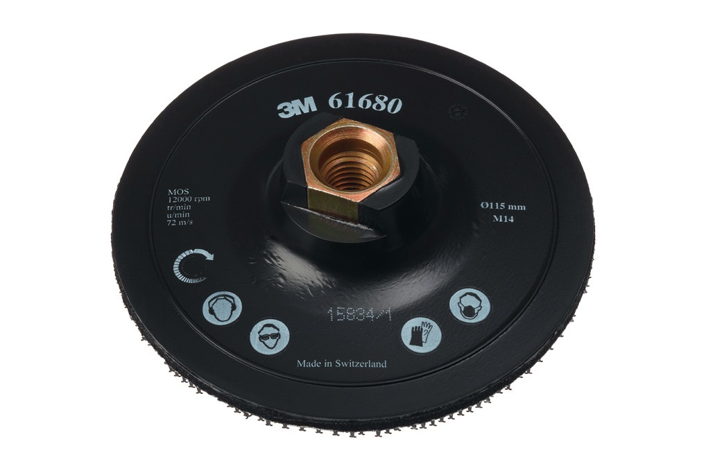 Stützteller Scotch Brite™ DH AC D.115mm M14 m.Zentrierung 3M Stützteller Scotch Brite™ DH AC D.115mm M14 m.Zentrierung 3M
