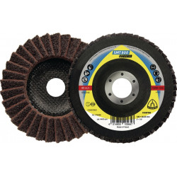 Fächerscheibe SMT 800 D.125mm K.coarse 12Grad gewölbt INOX NK KLINGSPOR