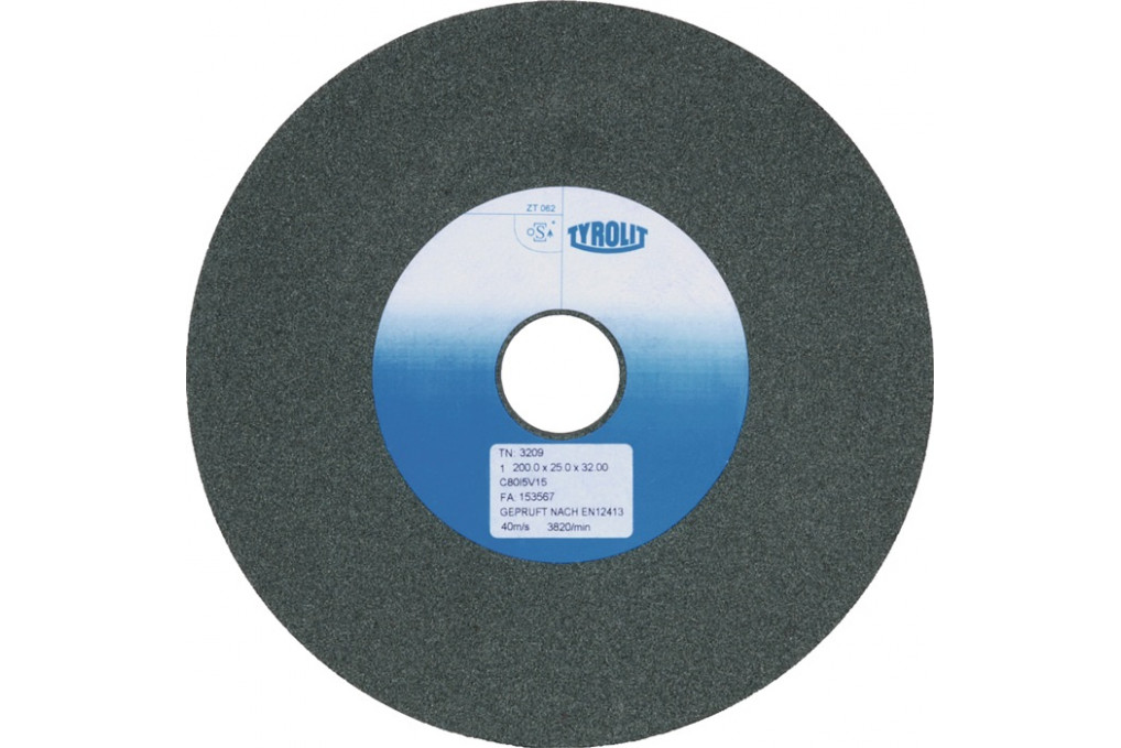 Schleifbockscheibe Ø175xB25x32mm 80 SCg TYROLIT Schleifbockscheibe Ø175xB25x32mm 80 SCg TYROLIT