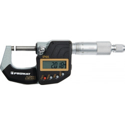 Bügelmessschraube DIN 863 1 IP65 0 25mm dig.PROMAT