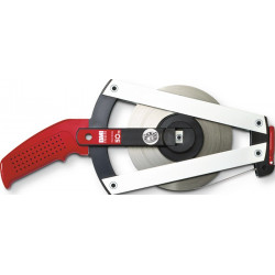 Rahmenbandmaß ERGOLINE L.50m Band B.13mm Acm EG II Alu.gelb Glasfaser BMI Rahmenbandmaß ERGOLINE L.50m Band B.13mm Acm EG II Alu.gelb Glasfaser BMI