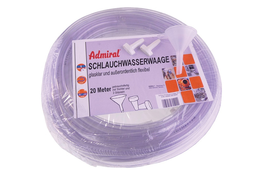 Schlauchwasserwaage Admiral® 15m ADMIRAL Schlauchwasserwaage Admiral® 15m ADMIRAL