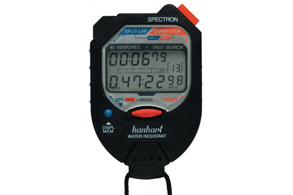 Stoppuhr Spectron 1 100 Min.1 100 Sek.dig.HANHART Stoppuhr Spectron 1 100 Min.1 100 Sek.dig.HANHART