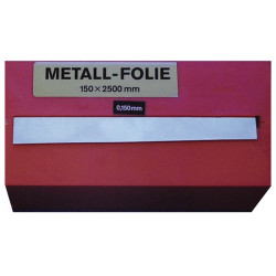 Metallfolie D.0,100mm STA L.2500mm B.150mm RECORD Metallfolie D.0,100mm STA L.2500mm B.150mm RECORD
