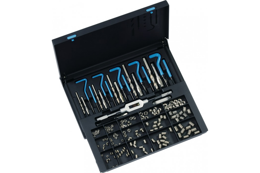 Gewindereparatursortiment DIN 8140 M5 M12 rostfr.Stahl 1xD 1,5xD 2xD V COIL