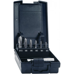 Gewindebohrerbitsatz DIN 3126 M3 M10 7 tlg.HSSG Ku. Box EXACT Gewindebohrerbitsatz DIN 3126 M3 M10 7 tlg.HSSG Ku. Box EXACT