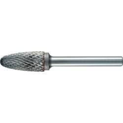 Frässtift RBF D.3mm Kopf L.12mm Schaft D.3mm HM Verz.Kreuz PROMAT Frässtift RBF D.3mm Kopf L.12mm Schaft D.3mm HM Verz.Kreuz PROMAT