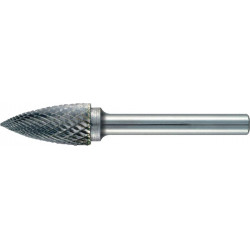 Frässtift SPG D.6mm Kopf L.13mm Schaft D.3mm HM Verz.Normal,fein PROMAT Frässtift SPG D.6mm Kopf L.13mm Schaft D.3mm HM Verz.Normal,fein PROMAT