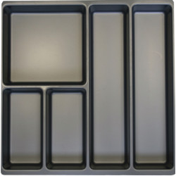 Schubladenunterteilungsmaterial Front H.60mm 5 Fächer